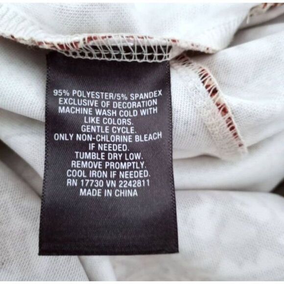 MOSSIMO CREAM BURGUNDY DRESS SZ.M EUC.  GORGEOUS DRESS IN EXCELLENT USED CONDITI - Picture 8 of 8